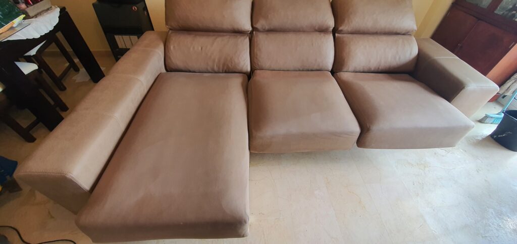 limpieza de tapicería de sofá