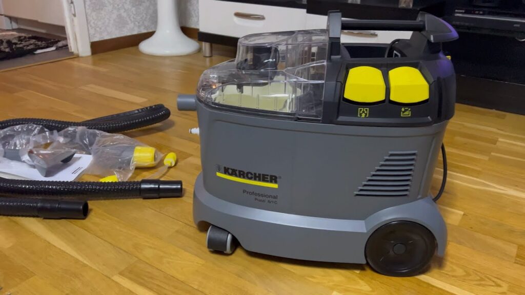maquina karcher tapicería