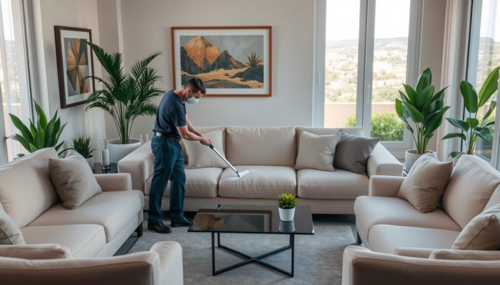 Limpieza profesional de Sofás en Fuengirola, Mijas
