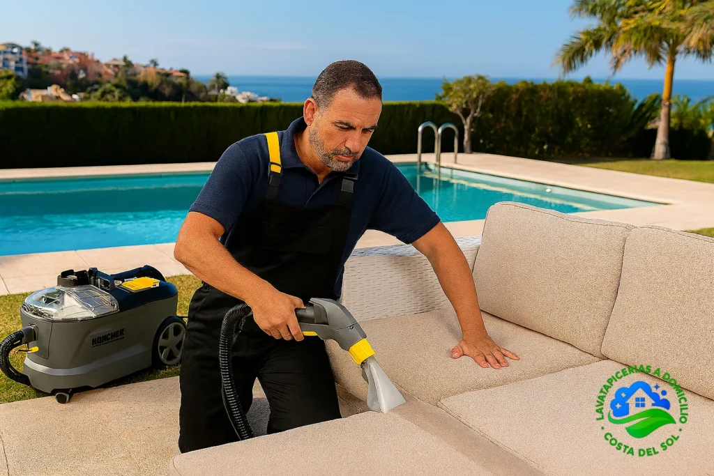 limpieza profesional de sofas en malaga costa del sol
